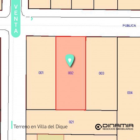 SE VENDE LOTE EN ZONA DEL VALLE, VILLA DEL DIQUE.