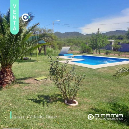 SE VENDE CASA, HERMOSA VISTA, EN VILLA DEL DIQUE.