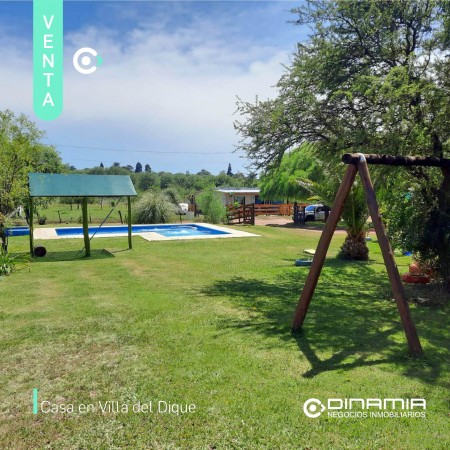 SE VENDE CASA, HERMOSA VISTA, EN VILLA DEL DIQUE.