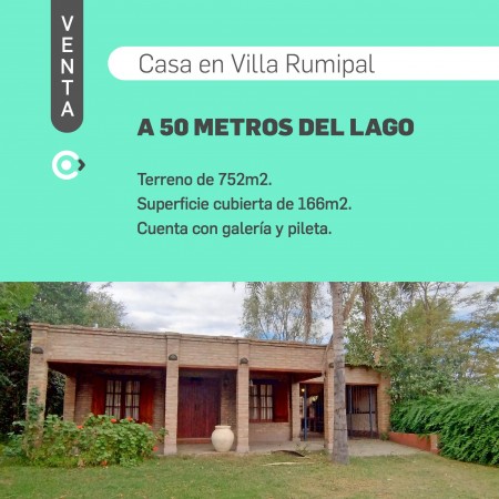 CASA A LA VENTA CERCA DEL LAGO EN VILLA RUMIPAL