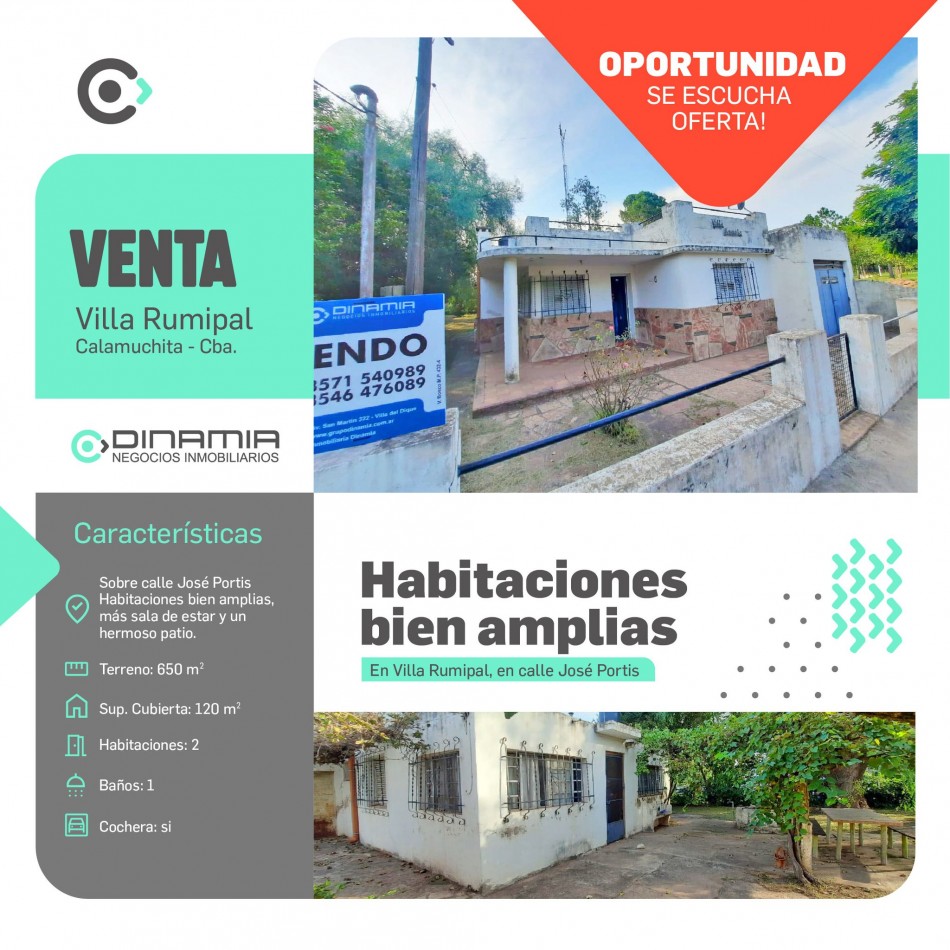 SE VENDE CASA VEN VILLA RUMIPAL