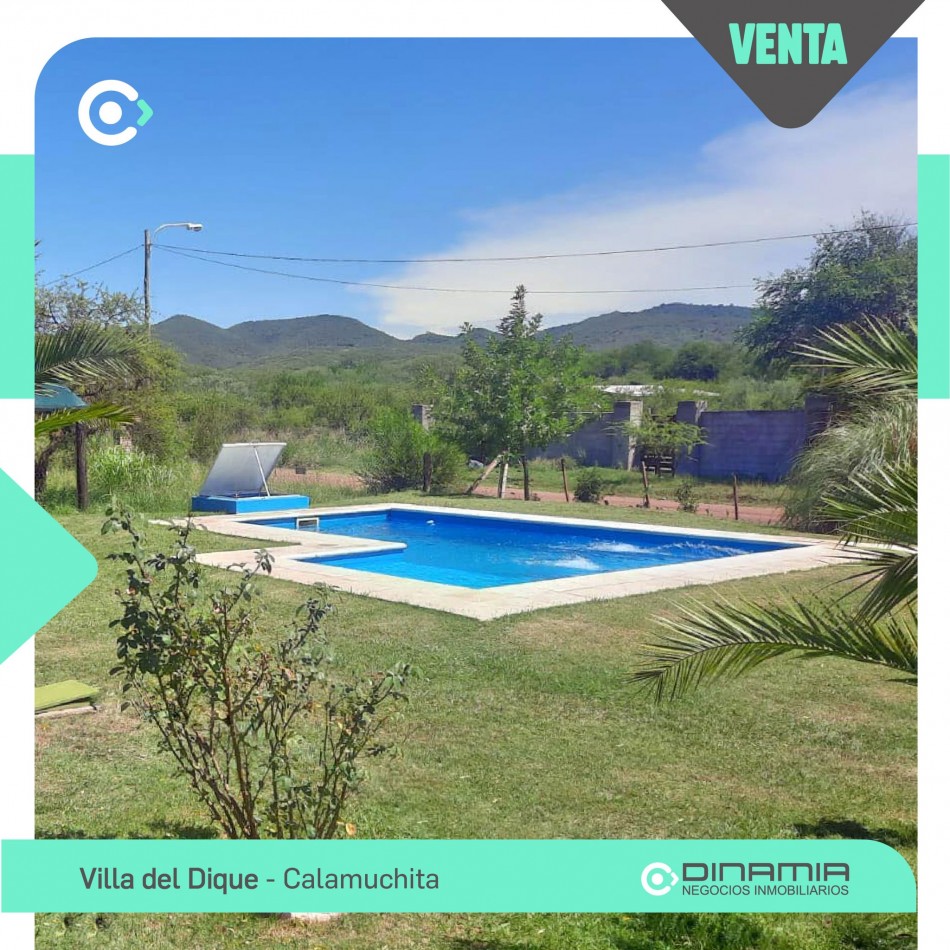 SE VENDE CASA EN VILLA DEL DIQUE