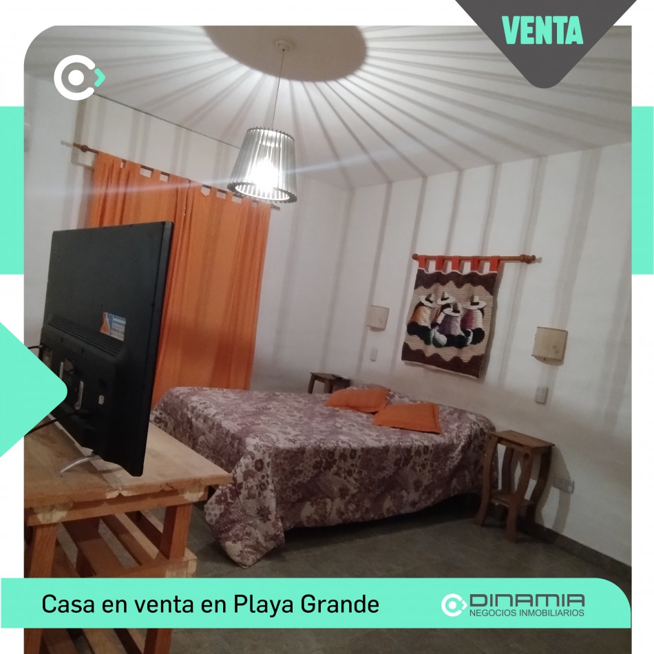 CASA A LA VENTA EN LA MEJOR ZONA DE PLAYA GRANDE - VILLA DEL DIQUE!
