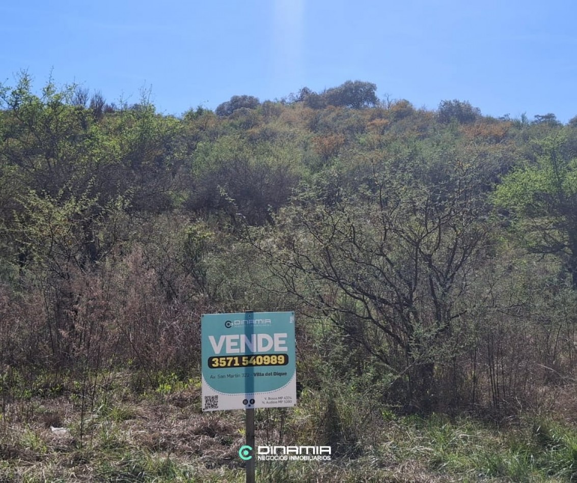 SE VENDE LOTE EN LA SIERRITA, VILLA DEL DIQUE