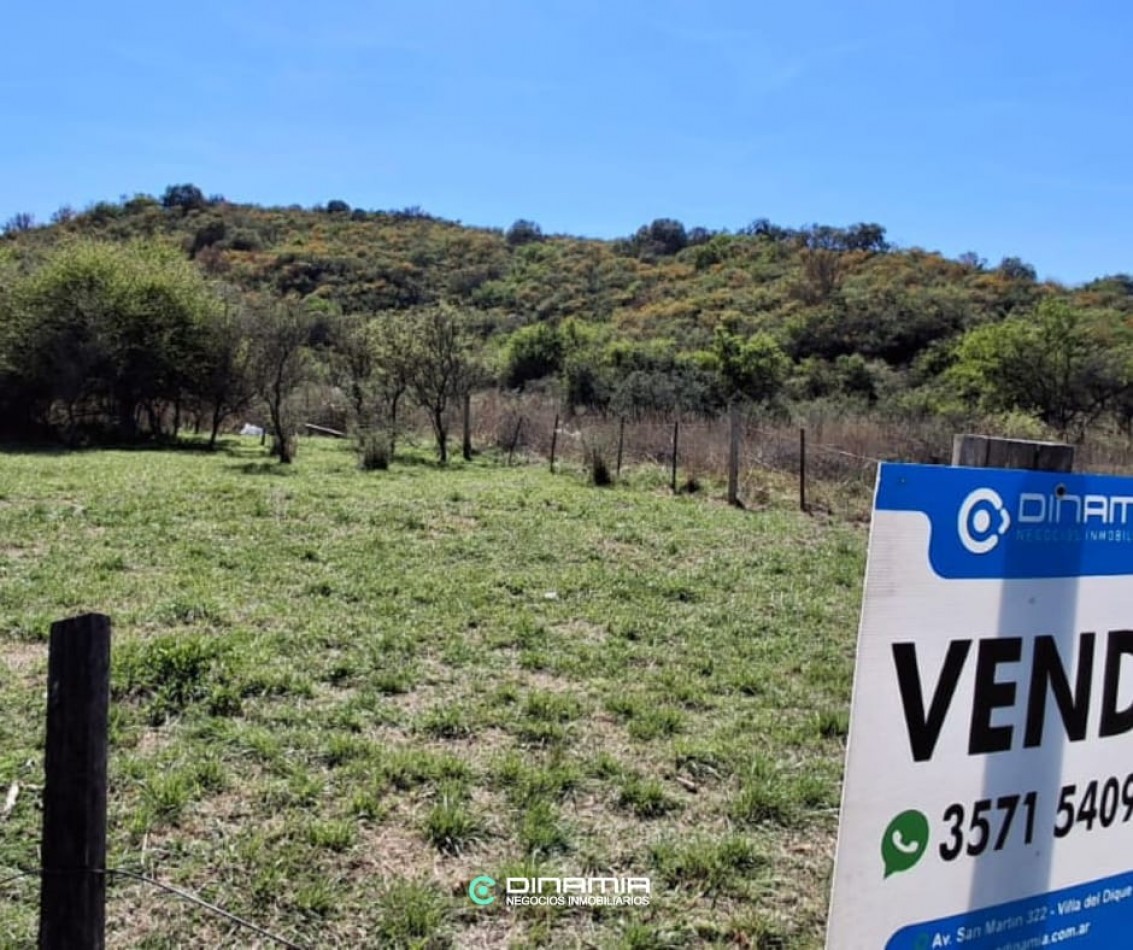 SE VENDE LOTE EN LA SIERRITA, VILLA DEL DIQUE