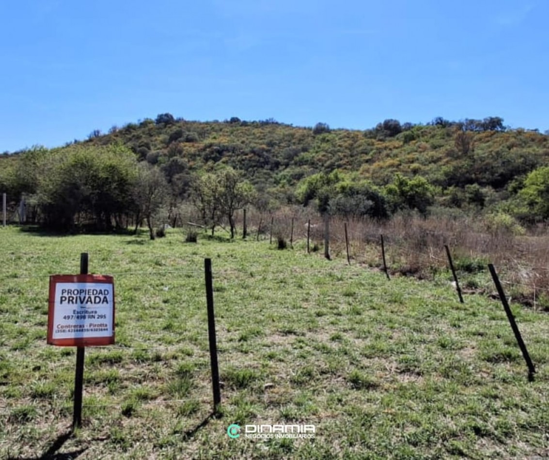 SE VENDE LOTE EN LA SIERRITA, VILLA DEL DIQUE