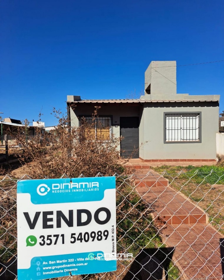 SE VENDE 2 PROPIEDADES, EN VILLA DEL DIQUE.