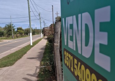 LOTE EN VENTA SOBRE AVENIDA PAVIMENTADA EN VILLA RUMIPAL 